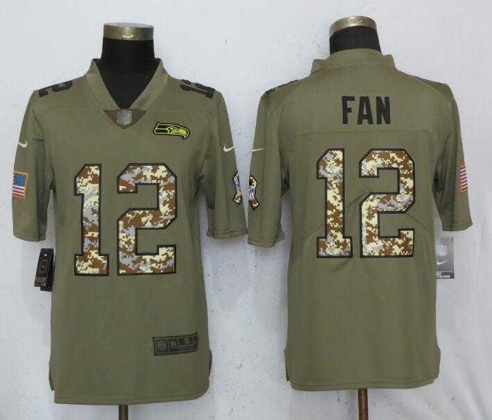 Nike Seahawks 12 Fan Olive Camo Salute To Service Limited Jersey,We sell and wholesale Nike Seahawks 12 Fan Olive Camo Salute To Service Limited Jersey on line form chian!